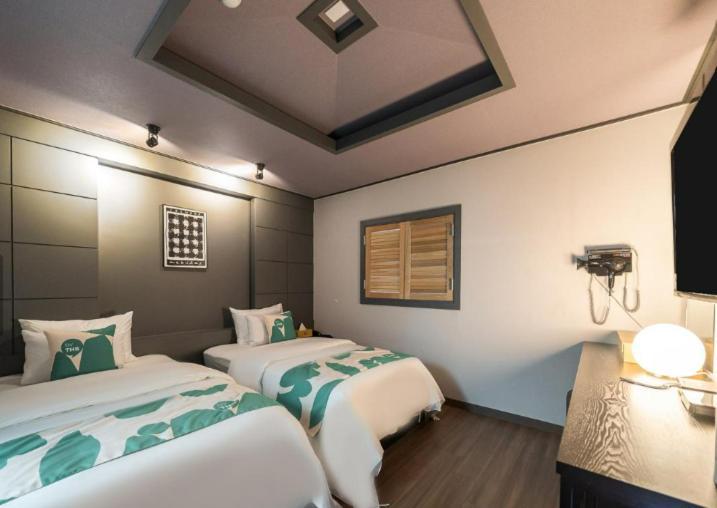 By Ths Valentine Hotel Incheon Siheung Eksteriør bilde